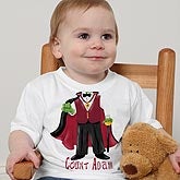 Personalized Boys Halloween Vampire T-Shirt
