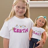 Girls Personalized T-Shirts