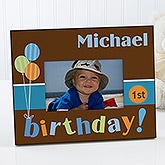 Personalized Kids Birthday Picture Frames - Birthday Time - 10844 Personalized Kids Birthday Picture Frames - Birthday Time - 10844