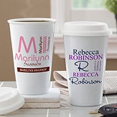 Personalized Eco-Friendly Travel Tumblers - Personally Yours - 10879