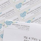 Personalized Return Address Labels - Floral - 10919
