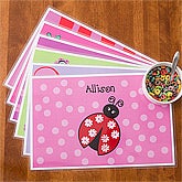 Girls Personalized Meal Time Placemat - 10939