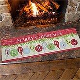 Personalized Christmas Doormats - Oversized Christmas Ornaments - 10960