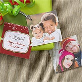 Personalized Photo Gift Tags - Happy Holidays - 10974
