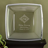 Personalized Anniversary Gift Keepsake Platter - 11032