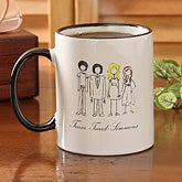 The Tweed-Simmons Family Sketch Mug