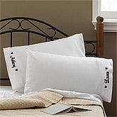 Personalized Pillowcase Set for Couples - Love Is In The Air - 11071
