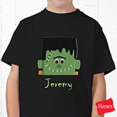 Personalized Halloween Shirts for Boys - Frankenstein - 11096