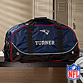 Personalized New England Patriots Rolling Duffel Bags - 11118