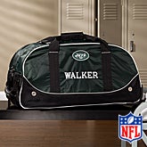 Personalized New York Jets Rolling Duffel Bags - 11120