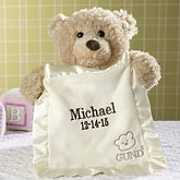 Personalized Gund Bear - Peek-A-Boo - 11152