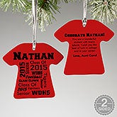 Personalized Christmas Ornaments - School Spirit - 11154