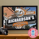 Oklahoma State Cowboys Collegiate Football Personalized Pub Sign Canvas - 11201 Oklahoma State Cowboys Collegiate Football Personalized Pub Sign Canvas - 11201