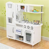 Personalized Kitchen Playset for Kids - Vintage Kitchen - 11234D