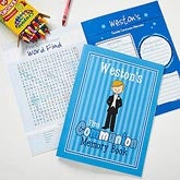 Personalized First Communion Memory Book - Communion Boy - 11251