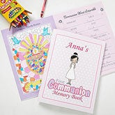 Personalized First Communion Memory Book - Communion Girl - 11281