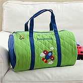 Personalized Duffel Bags for Kids - Airplane - 11298
