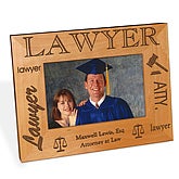 Lawyer Wood Picture Frame
