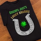 Personalized Grandpa Shirts - Lucky Charms - 11305