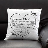Personalized Keepsake Pillows - Our Life Together - 11351