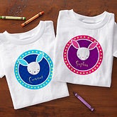 Personalized Kids Clothes - Trendy Bunny - 11371