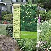 Personalized Garden Flags - Field Of Flowers - 11427