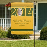 Personalized Graduation Garden Flag - Class Of - 11476