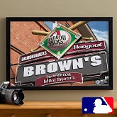 Personalized Arizona Diamondbacks MLB Pub Sign Canvas Print - 11483