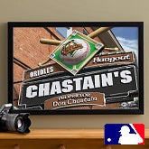 Personalized Baltimore Orioles MLB Pub Sign Canvas Print - 11492