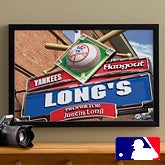 Personalized New York Yankees MLB Pub Sign Canvas Print - 11510
