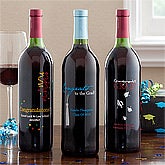 Personalized Graduation Wine - 11520D