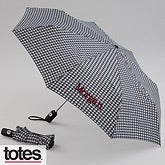 Personalized Umbrella with Monogram - Hounds Tooth - 11535