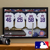 Personalized Chicago Cubs MLB Baseball Locker Room Canvas - 11552 Personalized Chicago Cubs MLB Baseball Locker Room Canvas - 11552