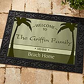 Personalized Retirement Doormat - We're Retired - 11558