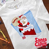 Personalized Kids Christmas Clothes - Santa Claus Is Coming To Town - 11578