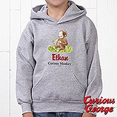 Personalized Kids Sweatshirts - Curious George - 11589 Personalized Kids Sweatshirts - Curious George - 11589
