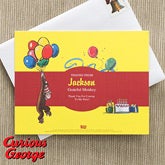 Curious George Personalized Thank You Cards - 11596