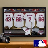 Personalized Washington Nationals MLB Baseball Locker Room Canvas - 11641
