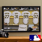 Personalized Pittsburgh Pirates MLB Baseball Locker Room Canvas - 11666