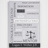 Personalized Canvas Artwork - Legal Professions - 11669