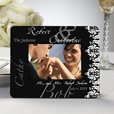 Personalized Wedding Favor Mini Picture Frames - Wedding Couple - 11671