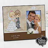 Personalized Precious Moments Picture Frames - Bride & Groom - 11679