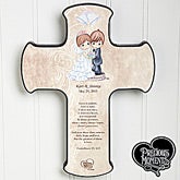 Personalized Precious Moments Wedding Wall Cross - 11682