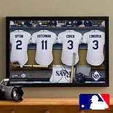 Personalized Tampa Bay Rays MLB Baseball Locker Room Canvas - 11698