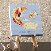 Personalized Canvas Art - Big Fish, Little Fish - 11733