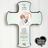 Personalized Wedding Wall Cross - Precious Moments - 11745
