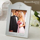 Engraved Silver Wedding Picture Frames - Reed & Barton - 11755