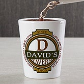 Personalized Shot Glass - Classic Tavern - 11809