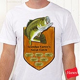 Personalized Fishing Shirts - Fisherman's Plaque - 11867