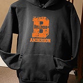 Personalized Athletic Sweatshirts - Go Team - 11898 Personalized Athletic Sweatshirts - Go Team - 11898